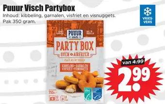 Dirk Puuur visch partybox aanbieding