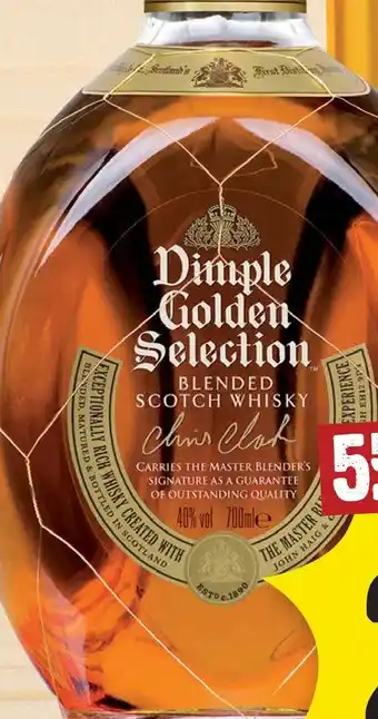 Super Dirck 3 Dimple golden selection scotch whisky aanbieding