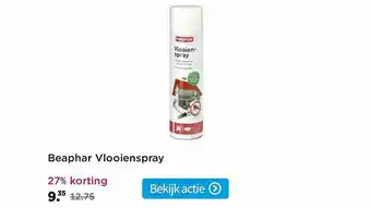 Plein.nl Beaphar Vlooienspray 27% Korting aanbieding