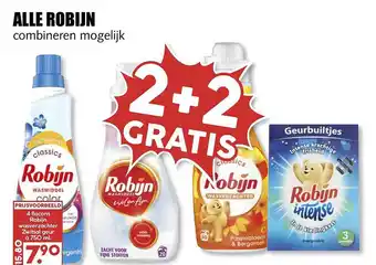 MCD Supermarkt Alle Robijn 2+2 Gratis aanbieding