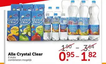 CoopCompact Alle Crystal Clear aanbieding