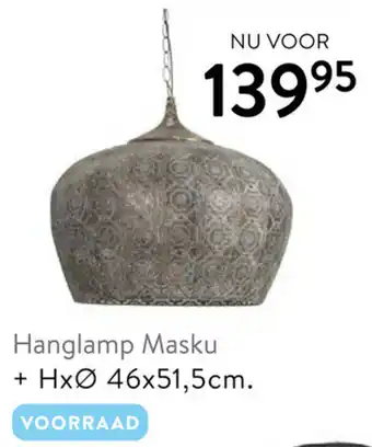 Profijt Meubel Hanglamp Masku aanbieding