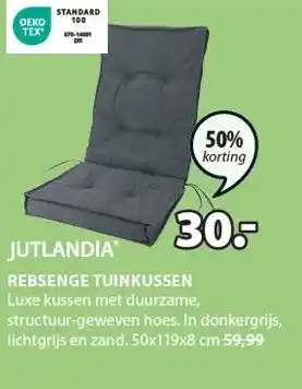 Jysk Rebsenge tuinkussen aanbieding