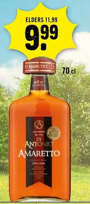 Dirck 3 Di Antonio Amaretto 70CL aanbieding