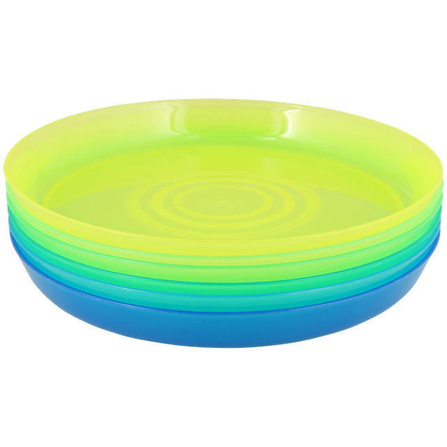 Herbruikbaar harde Diep bord transparant Biogebaseerd Nice PP 18cm