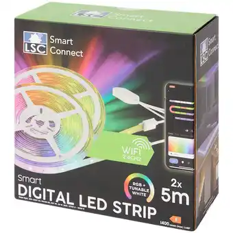 Action Lsc smart connect digitale ledstrips aanbieding