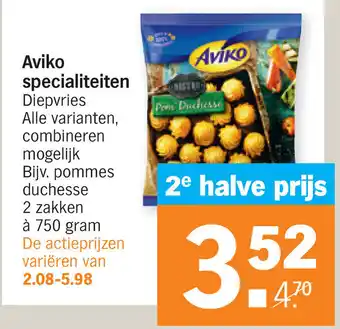 Albert Heijn Aviko Specialiteiten 2*750g aanbieding