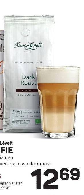Ekoplaza Simon lévelt koffie aanbieding