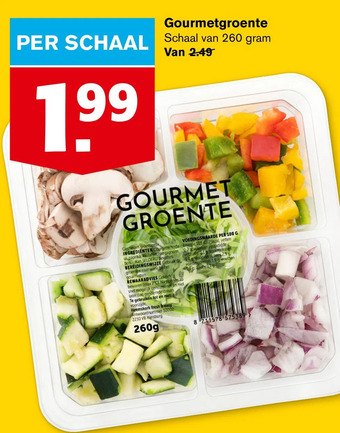 Hoogvliet Gourmetgroente aanbieding
