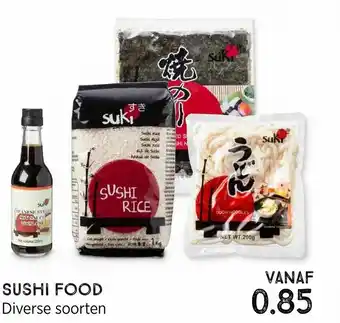 Xenos Sushi food aanbieding