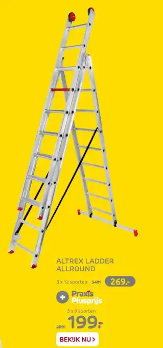 Praxis Altrex Ladder Allround aanbieding