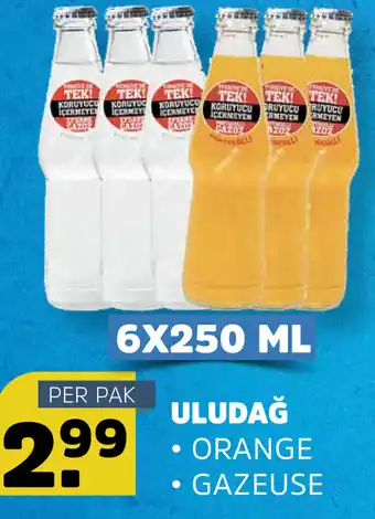 Sahan Supermarkten Uludag 6x250 ml aanbieding