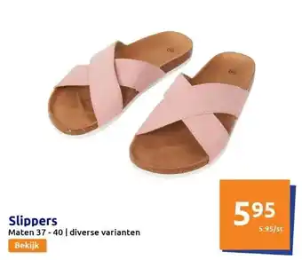 Action Slippers aanbieding