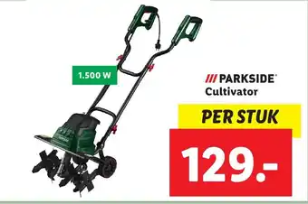 Lidl Parkside cultivator 1500W aanbieding