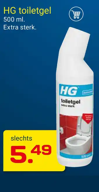 Kluswijs HG toiletgel 500ml aanbieding