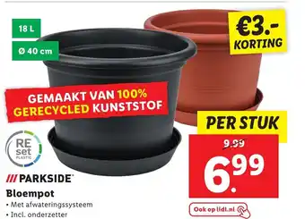 Lidl Parkside bloempot ⌀40CM aanbieding