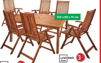 Lidl Livarno Home standenstoel sevilla aanbieding