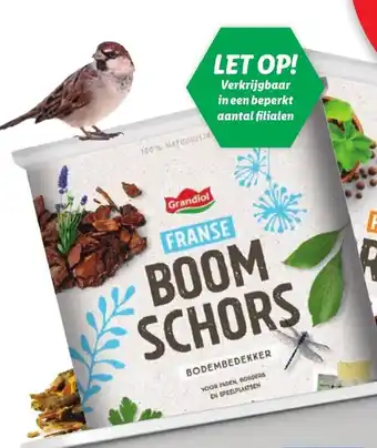 Lidl Grandiol boomschors 20 liter aanbieding