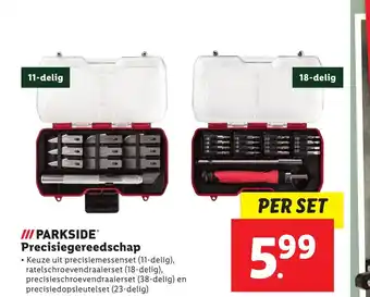 Lidl Parkside Precisiegereedschap per set aanbieding