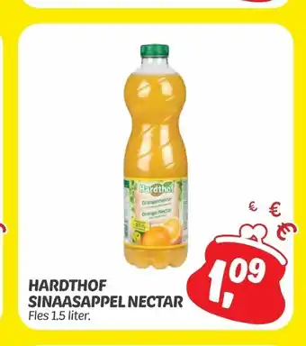 Dekamarkt Hardthof Sinaasappel Nectar fles 1.5 liter aanbieding