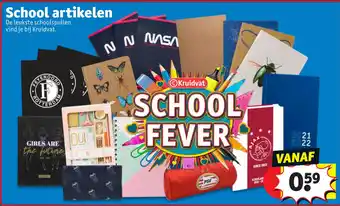 Kruidvat School artikelen aanbieding