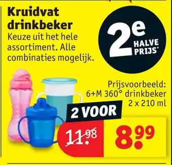 Kruidvat Kruidvat drinkbeker aanbieding