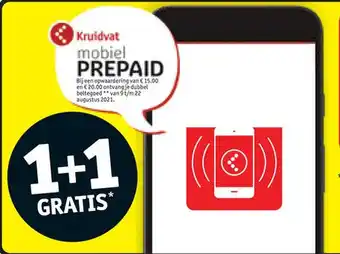 Kruidvat Kruidvat mobiel prepaid aanbieding