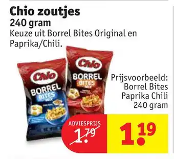 Kruidvat Chio zoutjes aanbieding