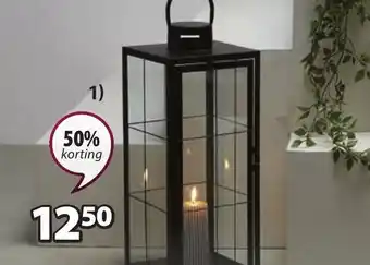 Jysk Villads lantaarn aanbieding