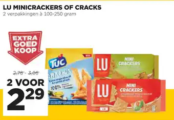 Jumbo Lu minicrackers of cracks 100-250g aanbieding