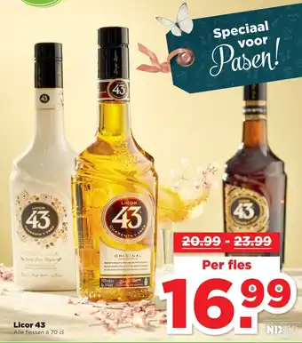 PLUS Licor 43 700ml aanbieding