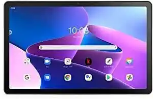 Amazon Lenovo m10 plus (3rd gen) 10.6 4g - tablet 128gb, 4gb ram, grey aanbieding