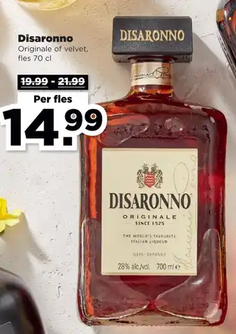 PLUS Disaronno 700m aanbieding