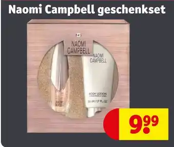 Kruidvat Naomi campbell geschenkset aanbieding