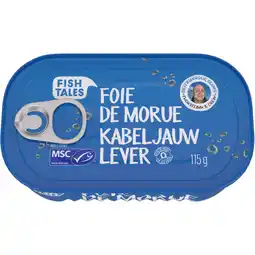 Albert Heijn Fish tales kabeljauwlever aanbieding