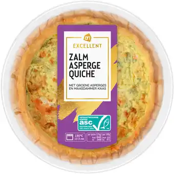 Albert Heijn Ah excellent zalm asperge quiche aanbieding