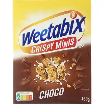 Albert Heijn Weetabix mini's choco aanbieding