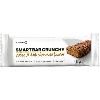 Albert Heijn Body & fit smart bar crunchy coffee & chocolate aanbieding