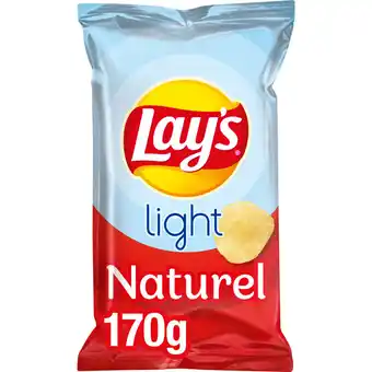 Albert Heijn Lay's light naturel aanbieding