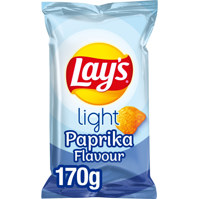 Lay's light paprika aanbieding bij Albert Heijn