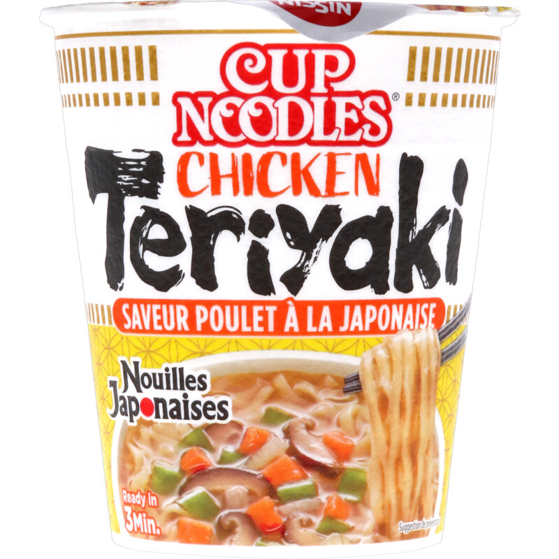 Nissin cup noodles teriyaki chicken aanbieding bij Albert Heijn