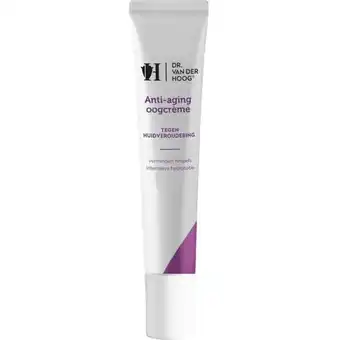 Albert Heijn Dr. van der hoog anti-aging oogcrème aanbieding