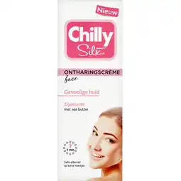 Albert Heijn Chilly silx ontharingscrème extra mild aanbieding