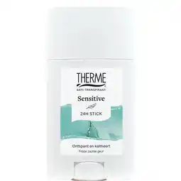 Albert Heijn Therme anti transpirant sensitive stick aanbieding