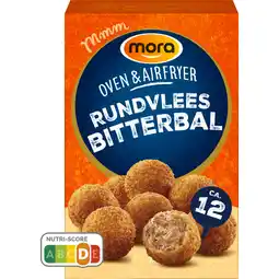 Albert Heijn Mora oven rundvlees bitterbal aanbieding