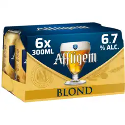 Jumbo Affligem blond bier blikken 6 x 330ml aanbieding