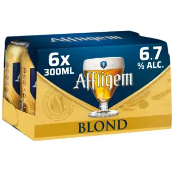 Jumbo Affligem blond bier blikken 6 x 330ml aanbieding