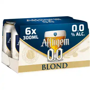 Jumbo Affligem blond 0.0 bier blik 6 x 33cl aanbieding