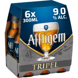 Jumbo Affligem tripel bier fles 6 x 30cl aanbieding