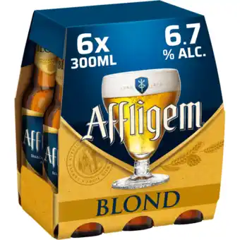 Jumbo Affligem blond bier fles 6 x 30cl aanbieding